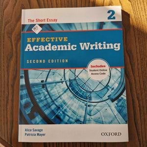 Oxford University Press Effective Academic Writing 2